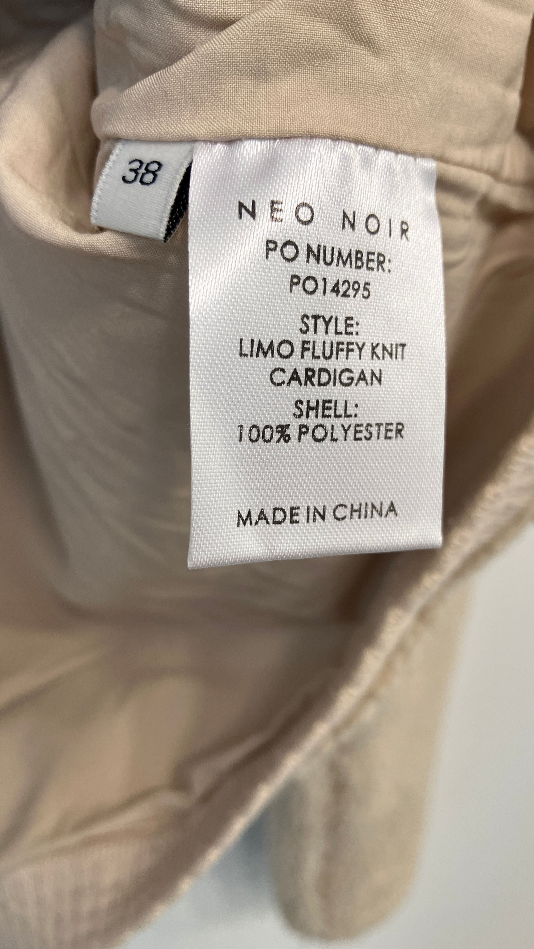 Neo Noir Cardigan
